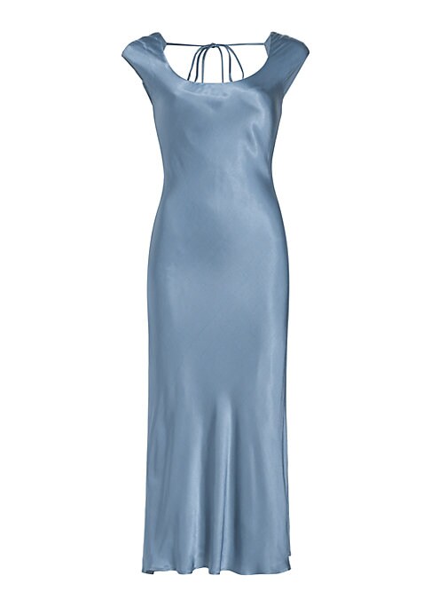 Radiant Bias Satin Dress