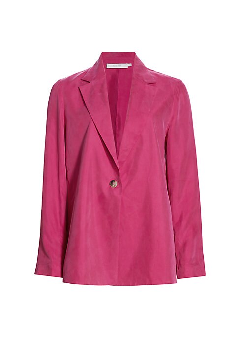 Sleek Single-Button Blazer