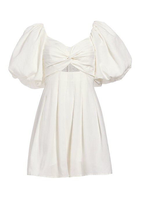Knotty Elegance Midi Dress