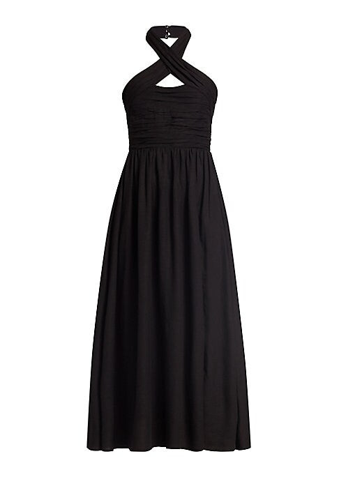 Chic Cut-Out Midi Dress