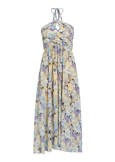 Floral Halter Midi Delight