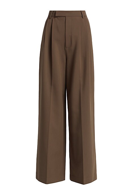 Chic Pleated Trousers