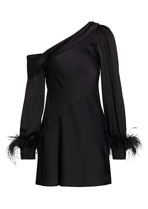 Feather Luxe Minidress