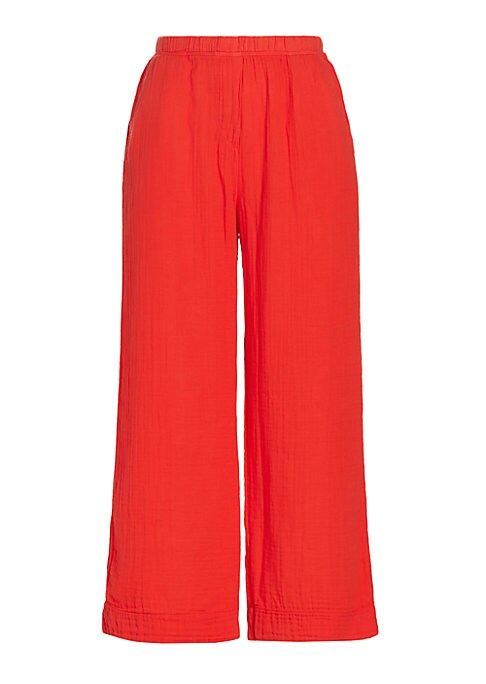 Wide-Leg Comfort Pants