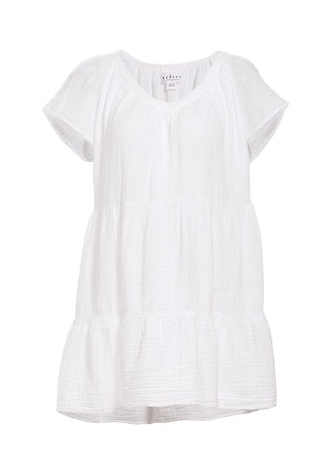 Chic Flutter Tiered Dress