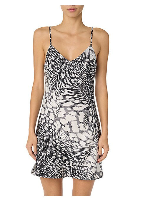 Leopard Luxe Mini Dress