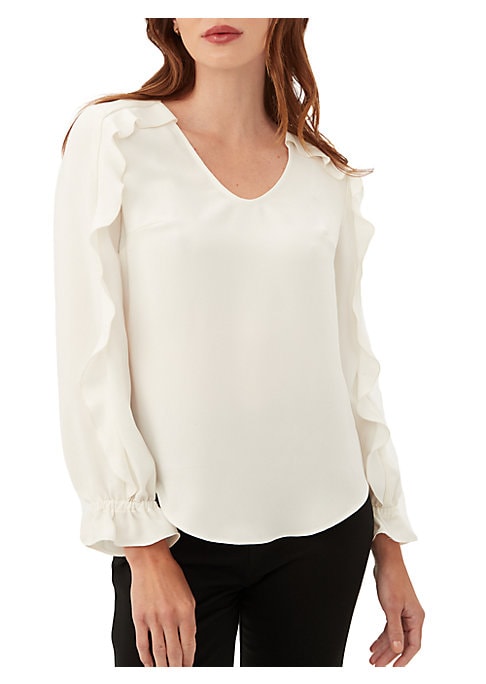 Flirty Ruffle Blouse