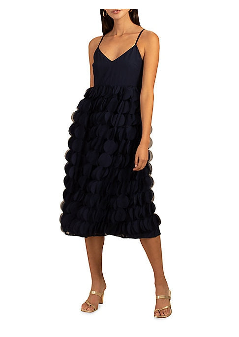 Chic Circular Hem Dress