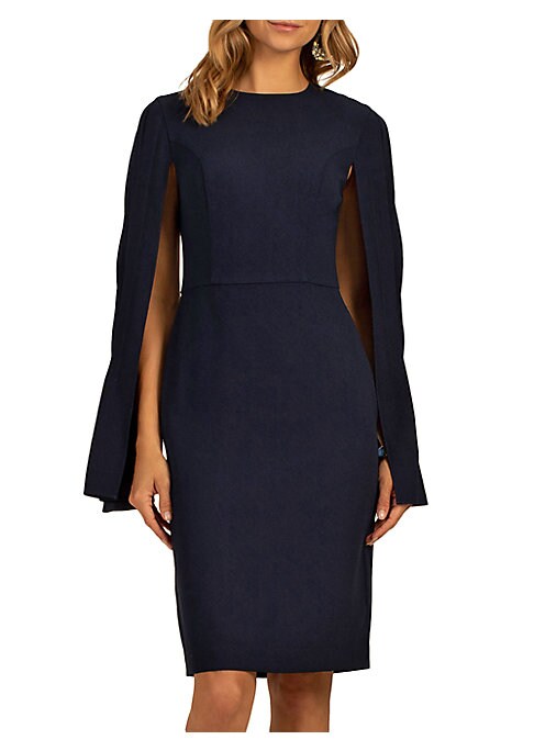 Sleek Sleeve Statement Dress