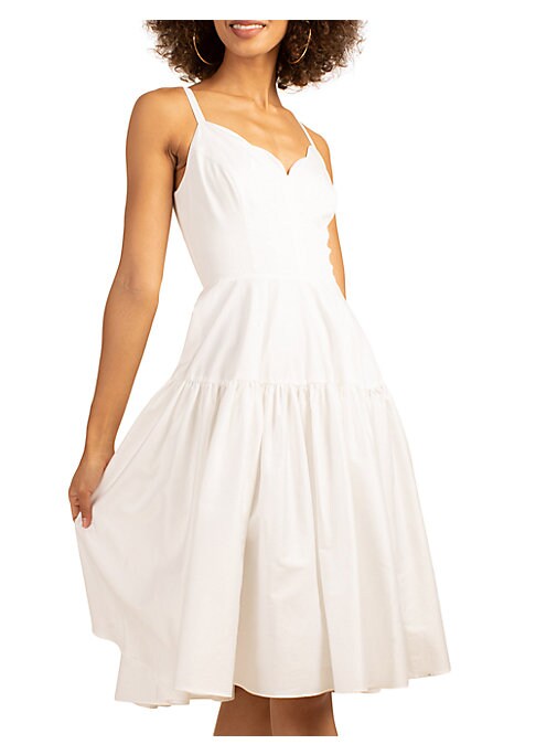 Chic Scallop Dress