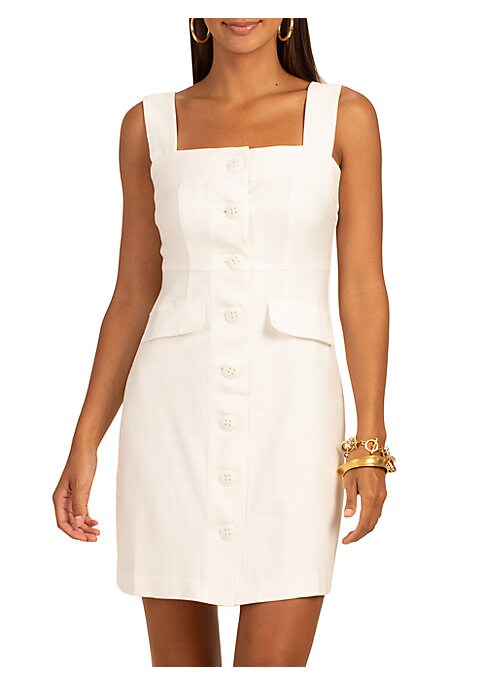 Twill Square Neck Mini