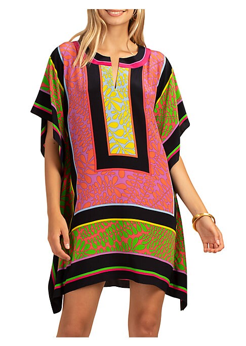 Chic Striped Silk Dress