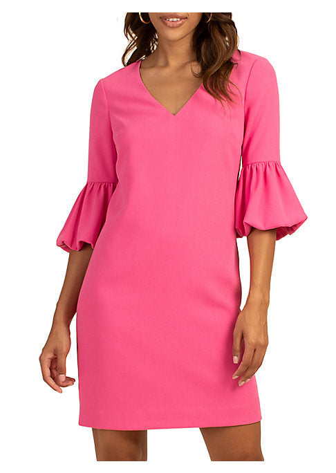 Chic Bell-Sleeve Dress