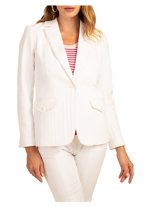 Striped Tailored Blazer
