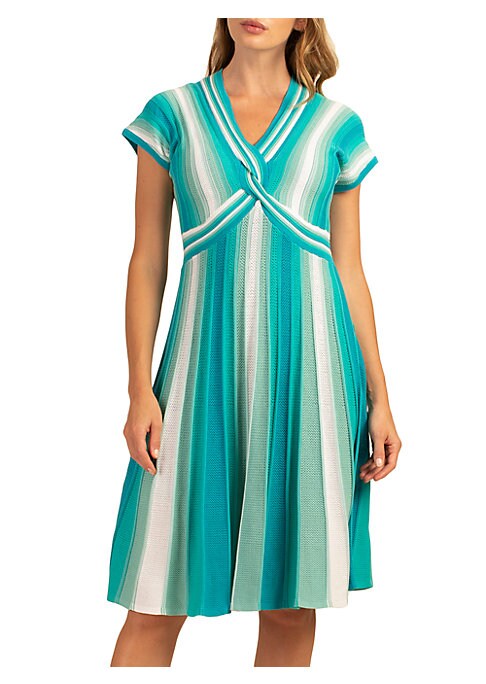 Twist Front Knit Dress