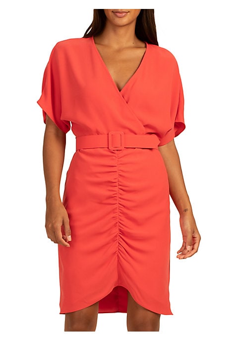 Vibrant Gathered Dress