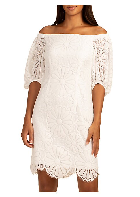 Floral Lace Sheath Dress