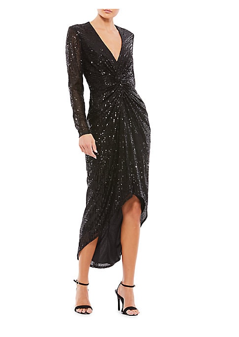 Shimmering Knot Dress