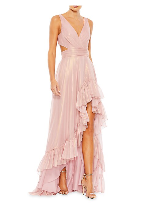 Ruffled Elegance Gown
