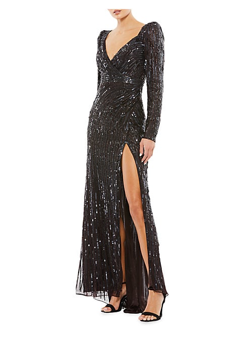 Glistening Empire Gown