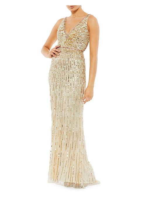 Radiant Sequin Gown
