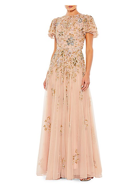 Embroidered Tulle Elegance