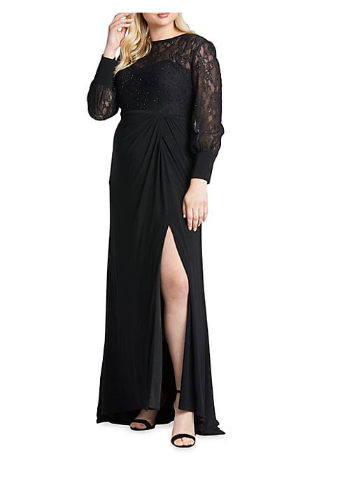 Elegant Lace Evening Dress
