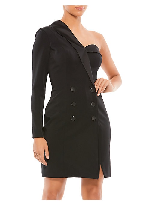Chic Asymmetrical Cocktail Dress
