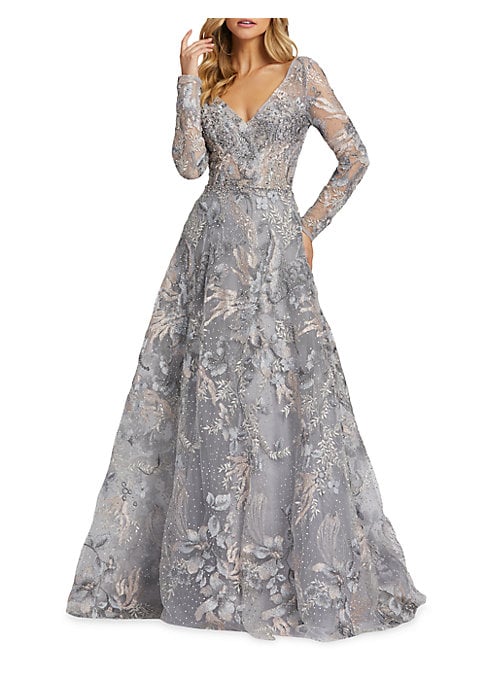 Floral Elegance Gown