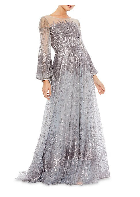 Glistening Illusion A-Line Dress