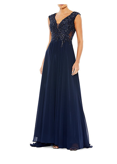 Floral Elegance Gown