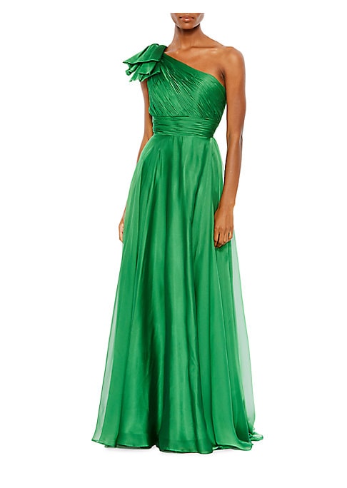 Draped Chiffon Elegance