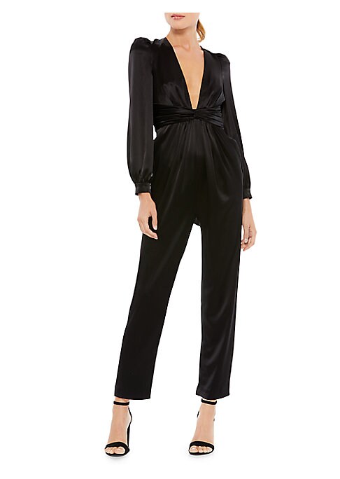 Elegant Satin Jumpsuit