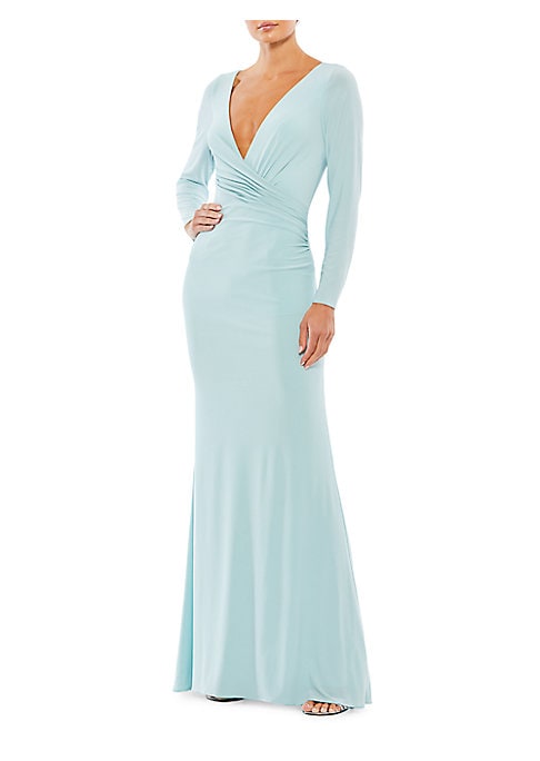Draped Elegance Gown