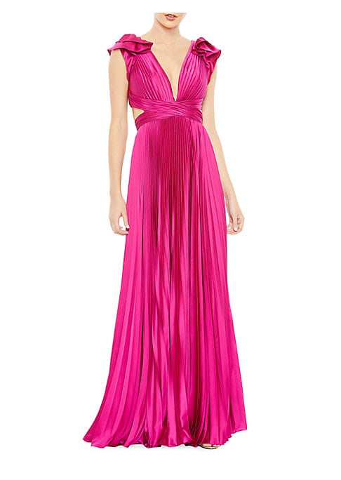 Glamorous Satin Evening Gown
