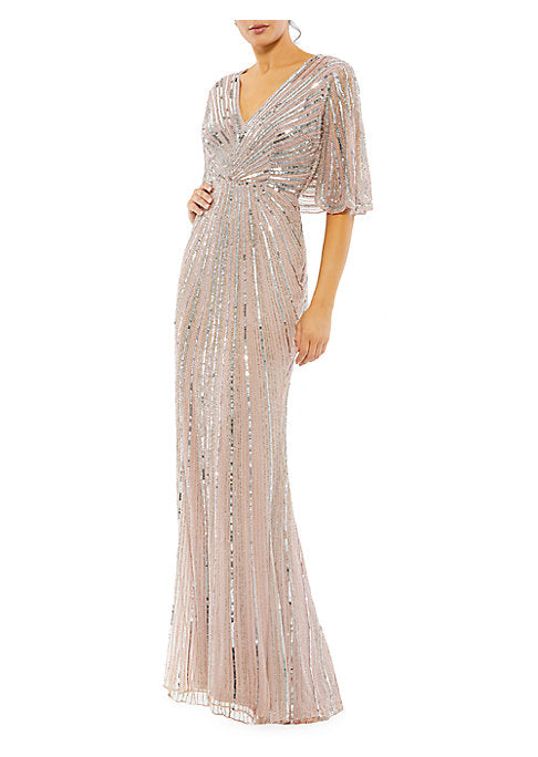 Shimmering Flutter Elegance