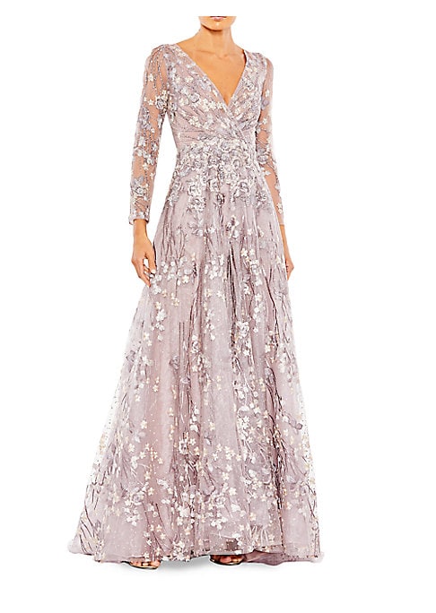 Floral Elegance Gown