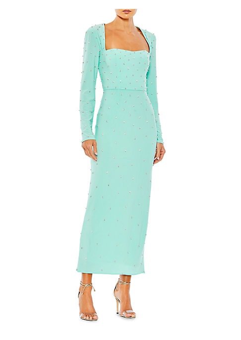 Glam Cut-Out Evening Dress