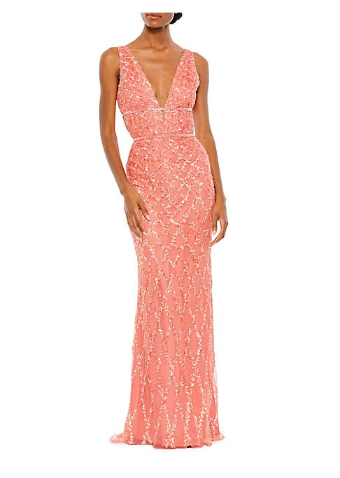 Sequin Elegance Gown
