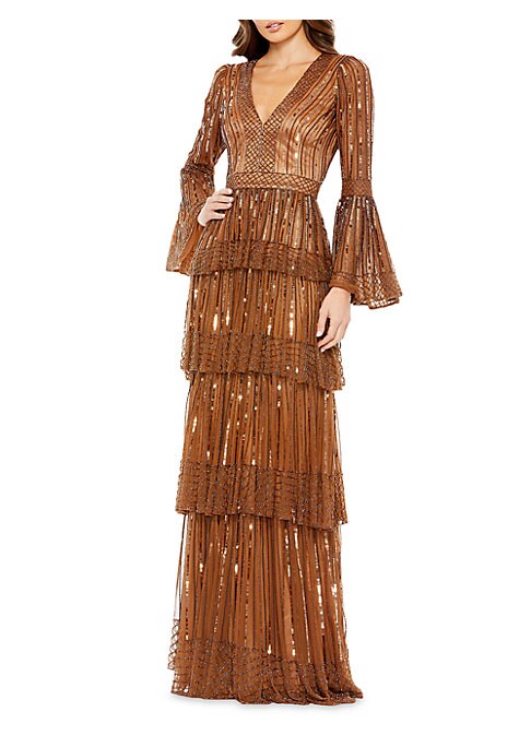 Glamorous Bell-Sleeve Dress