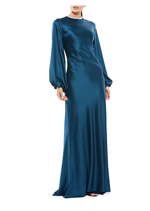 Satin Elegance Gown