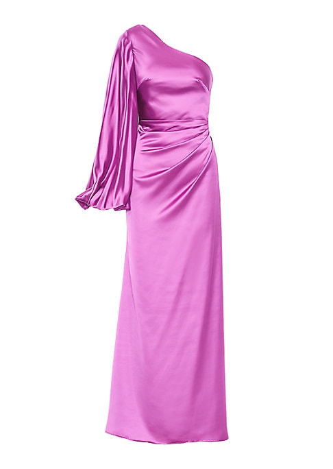 Elegant Satin Bishop Gown