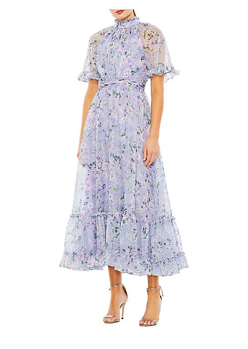 Floral Elegance Midi Dress