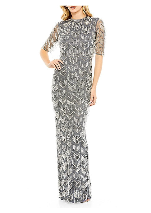 Fringe Elegance Gown
