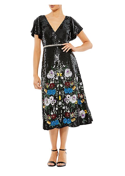 Floral Bead Delight Dress