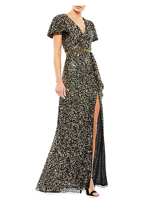 Glamorous Sleeve Gown