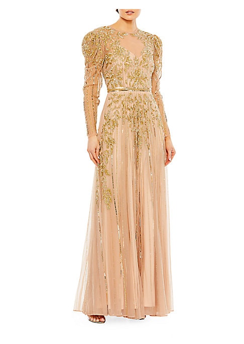 Sparkling Illusion Gown