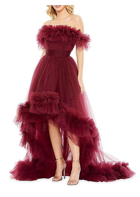 Ethereal Tulle Evening Dress