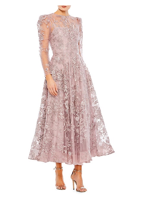 Floral Fantasy A-Line Gown