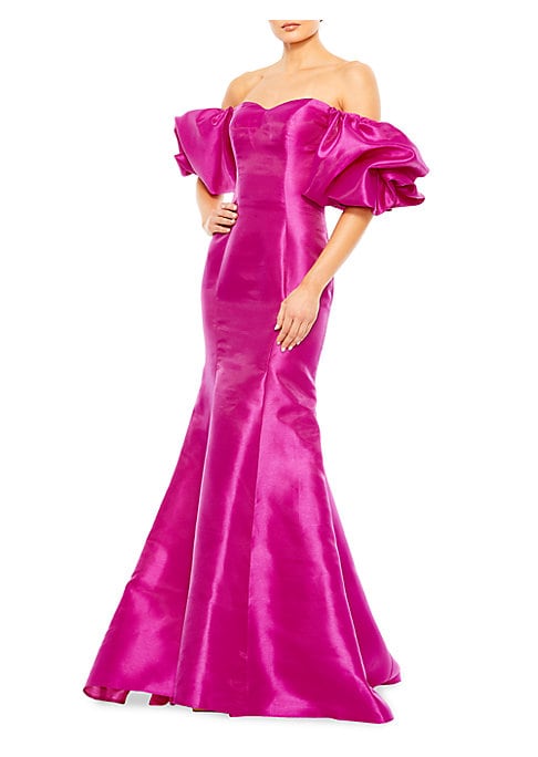 Dramatic Puff Sleeve Dress